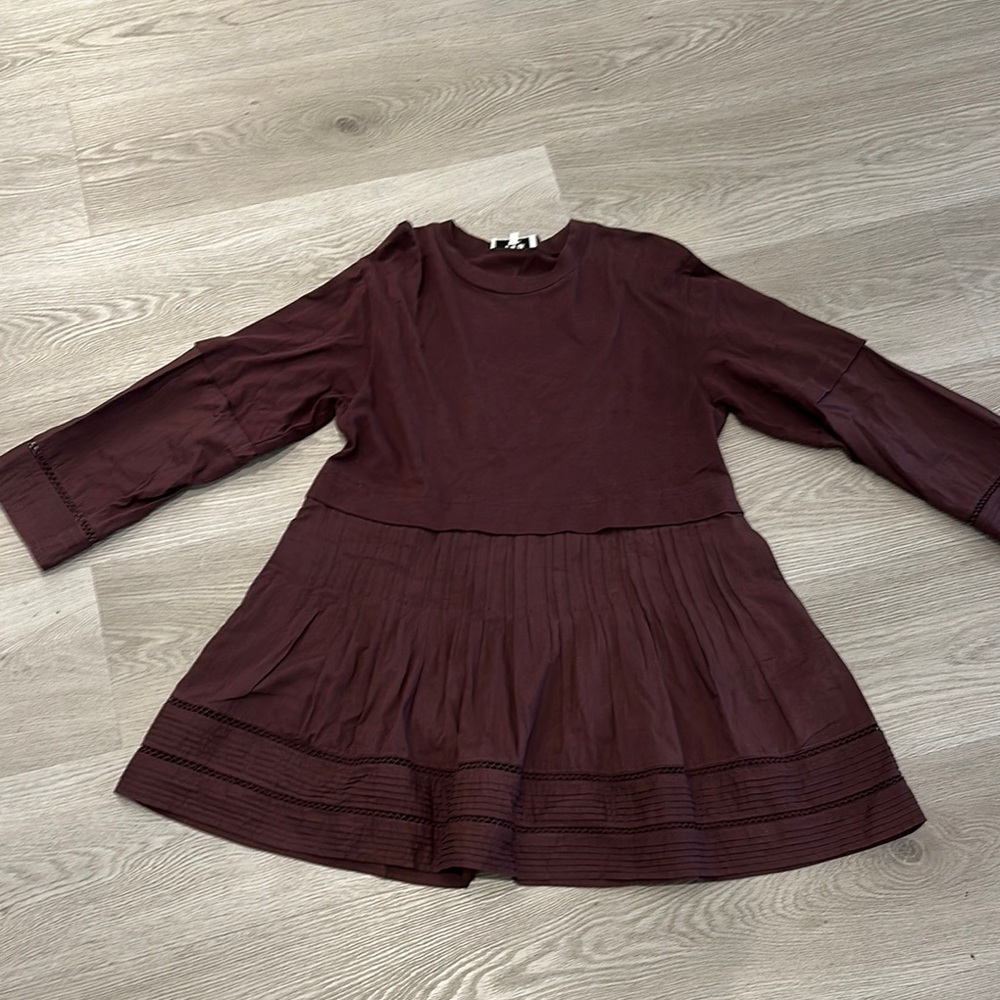 Sea Women's Renata Ramie Long Sleeve Tunic Dress - Picture 4 of 7